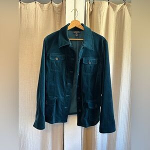 Jones New York Velvet Coat- XL